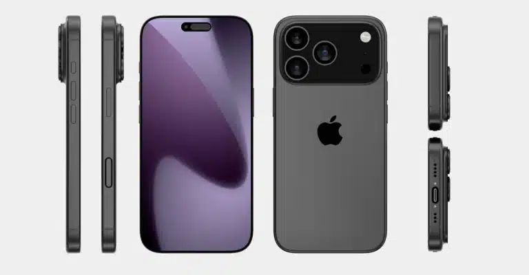 iPhone 17 Pro design leak with horizontal camera bump