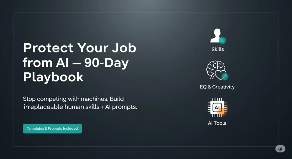 Protect Your Job from AI — 90-day playbook