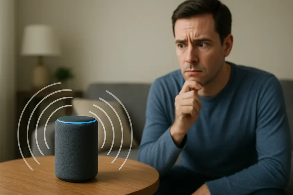 Smart voice assistant device with privacy and security concerns